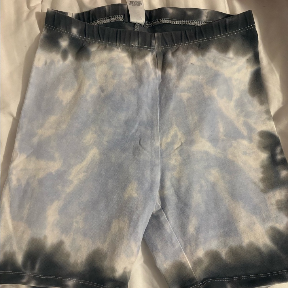 Garage Monochrome Tie-Dye Shorts